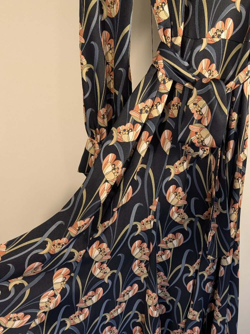 GOAT Tulip Print Maxi Dress | Royal Fave British Designer | NWOT UK 10 / US 6